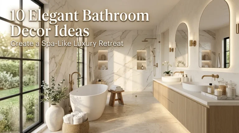10 Elegant Bathroom Decor Ideas