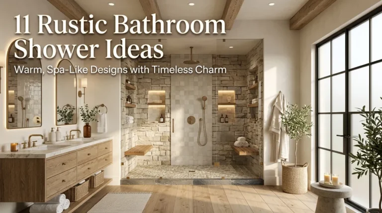 11 Rustic Bathroom Shower Ideas