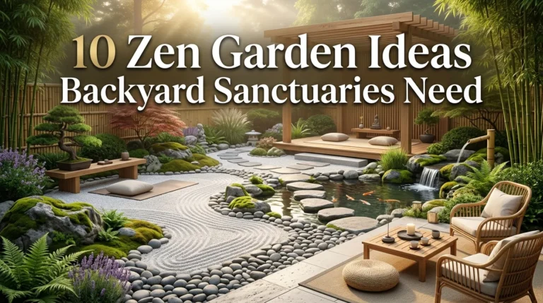 10 Zen Garden Ideas Backyard Sanctuaries Need