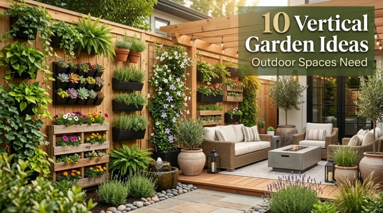10 Vertical Garden Ideas Outdoor Spaces Need