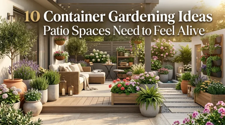 10 Container Gardening Ideas Patio Spaces Need to Feel Alive
