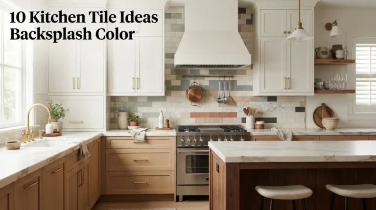 10 Kitchen Tiles Ideas Backsplash Color