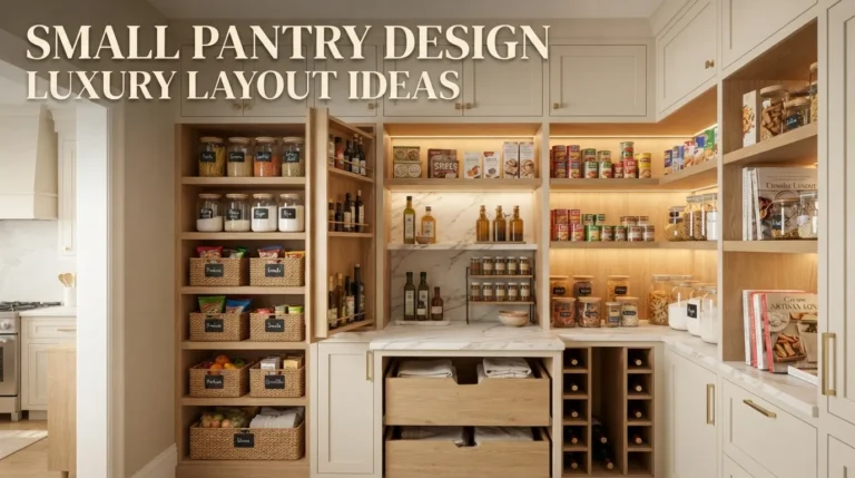 10 Small Pantry Design Luxury Layout Ideas That Make Every Inch Feel Elegant