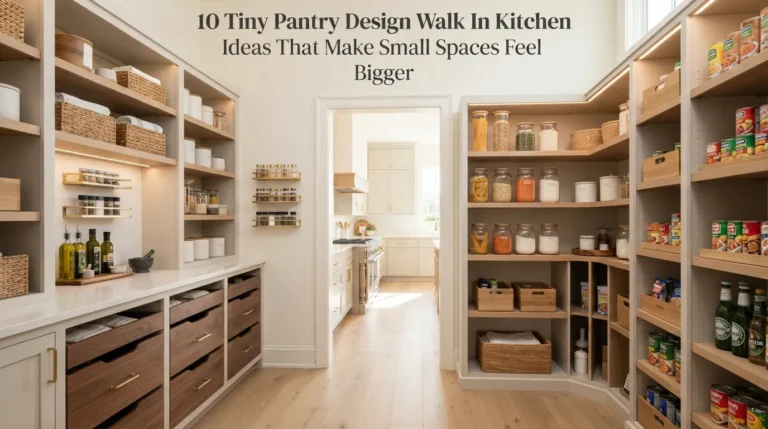 10 Tiny Pantry Design Walk In Kitchen Ideas That Make Small Spaces Feel Bigger