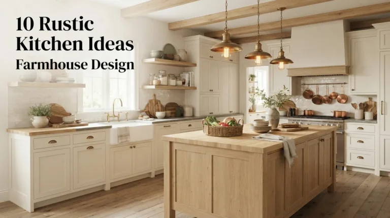 10 Rustic Kitchen Ideas Farmhouse Design