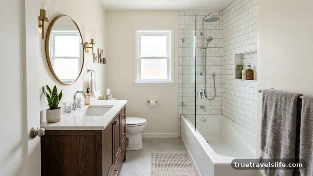 Designing for the Bathtub Shower - Best 5x8 Bathroom Layout with Tub: Where to Place the Vanity