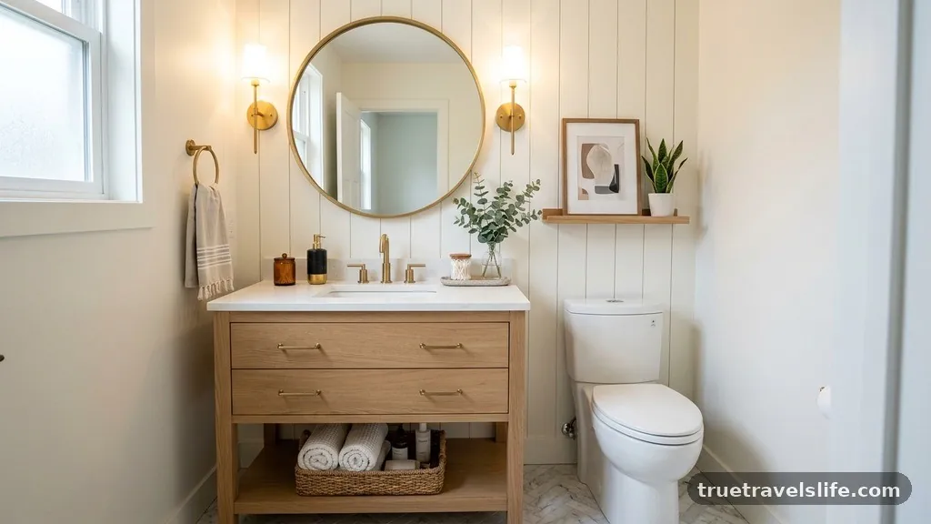 Maximizing Storage in Limited Space - 30 vs 36 Inch Vanity: How to Maximize Storage in a Powder Room