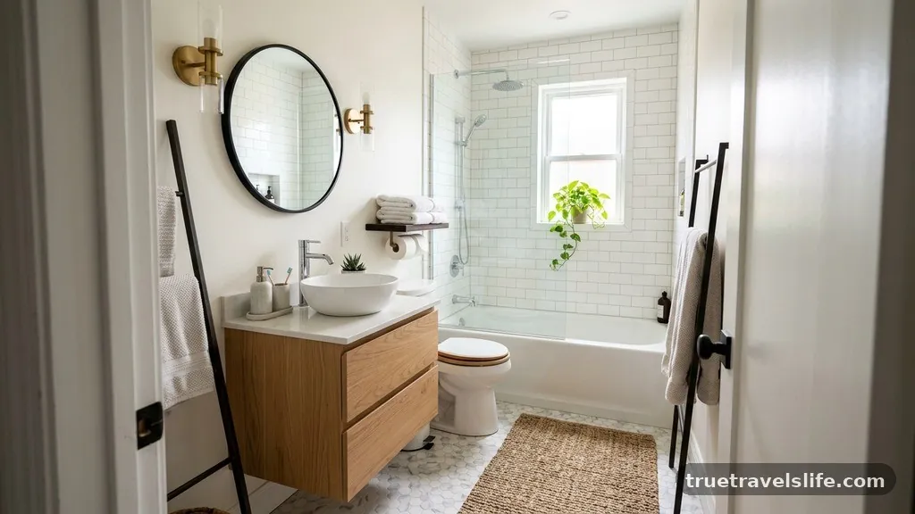 Maximizing Storage in Small Spaces - Best 5x8 Bathroom Layout with Tub: Where to Place the Vanity