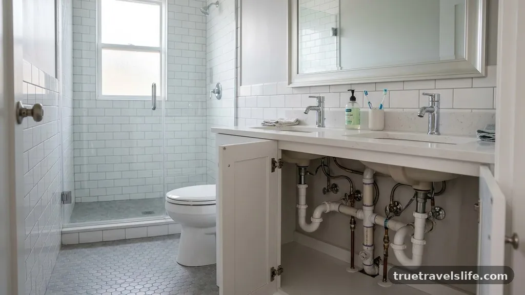 Plumbing and Installation Realities - Can You Put a Double Sink Vanity in a 5x8 Bathroom?