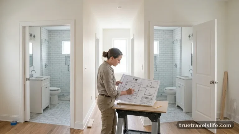 Pocket Door vs Out-Swing Door for a 5x8 Bathroom Remodel
