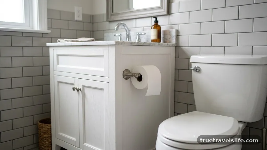 Selecting the Right Materials - Where to Put the Toilet Paper Holder When Vanity Is Too Close