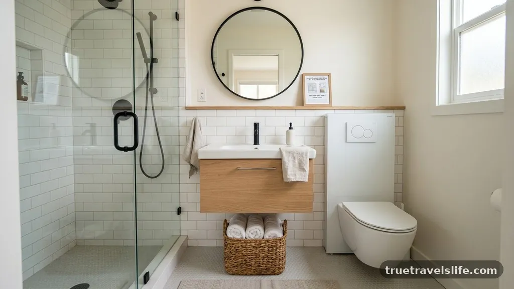 Selecting the Right Vanity for Small Rooms - How to Maximize Usable Floor Space in a 40 Sq Ft Bathroom