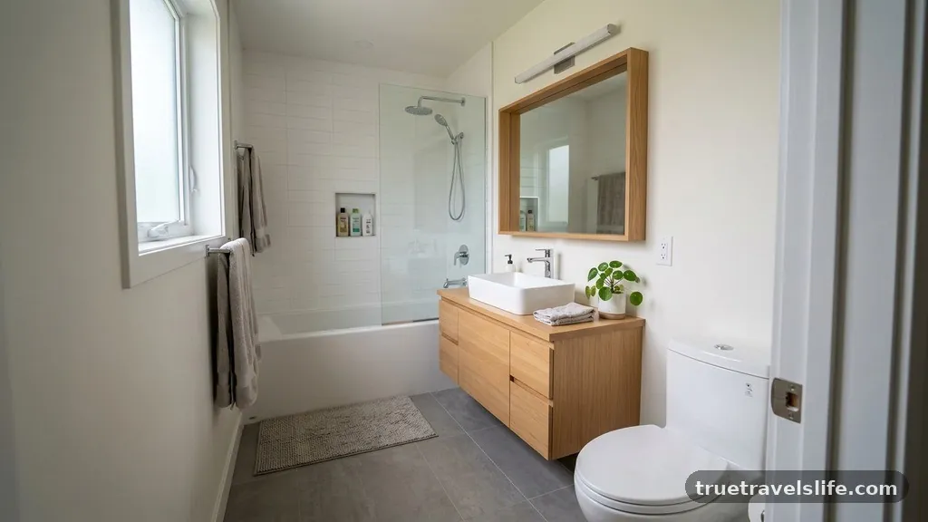 Strategic Vanity Placement - Best 5x8 Bathroom Layout with Tub: Where to Place the Vanity