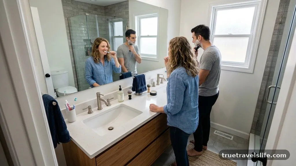 The Impact on Daily Flow - Can You Put a Double Sink Vanity in a 5x8 Bathroom?