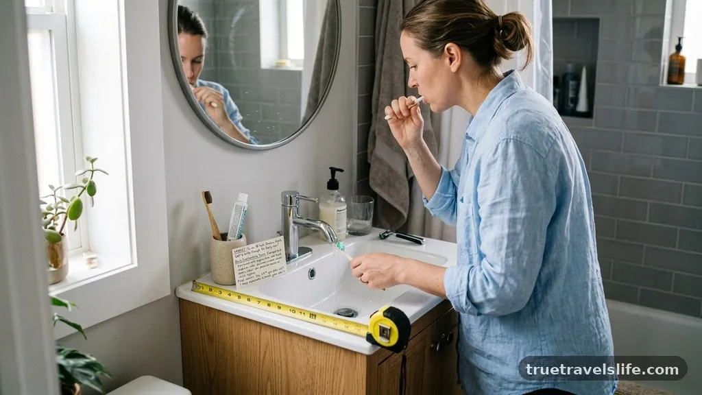 The Verdict on Daily Functionality - Is an 18-Inch Shallow Depth Vanity Wide Enough for Daily Use?