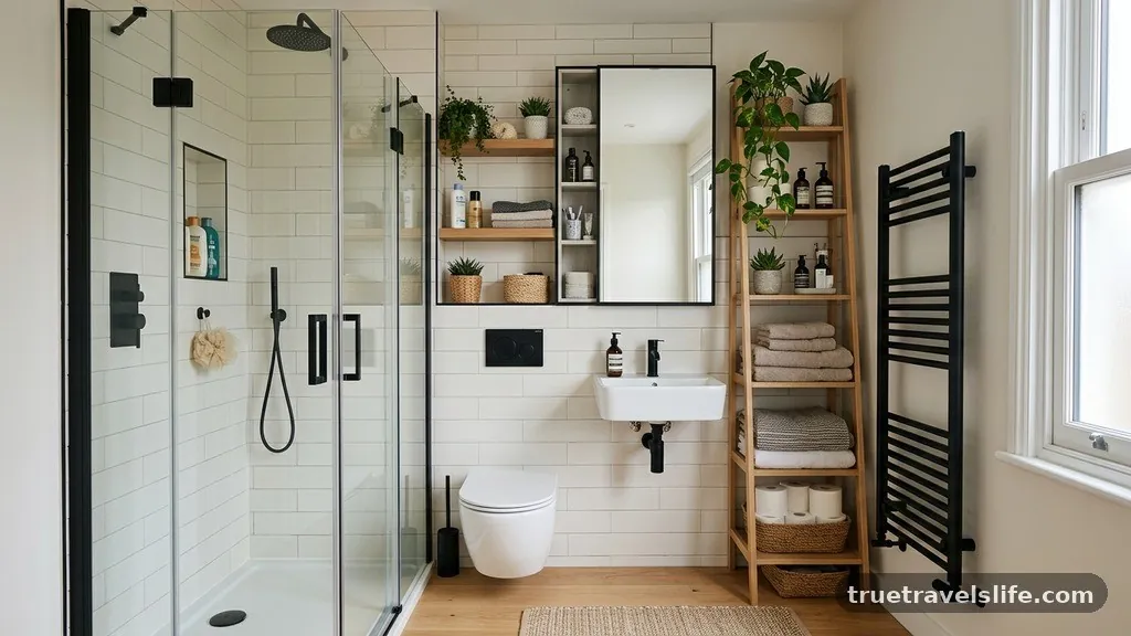 Vertical Storage Strategies - How to Maximize Usable Floor Space in a 40 Sq Ft Bathroom