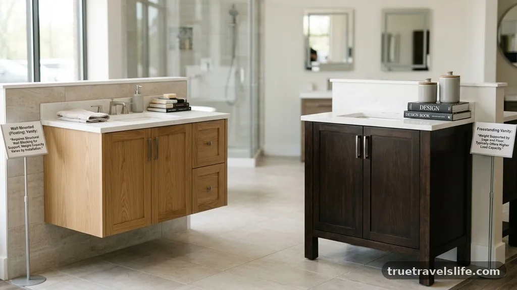 Weight Capacity and Structural Support - Floating vs Freestanding 30-Inch Vanity: Which Holds More Weight?