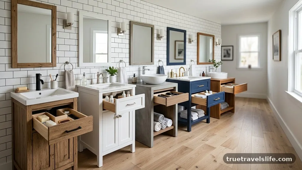 Why Drawer Storage Matters - Top 5 Shallow Depth Vanities with Drawers for Narrow Hall Baths